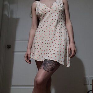 Zara Strawberry Mini Dress